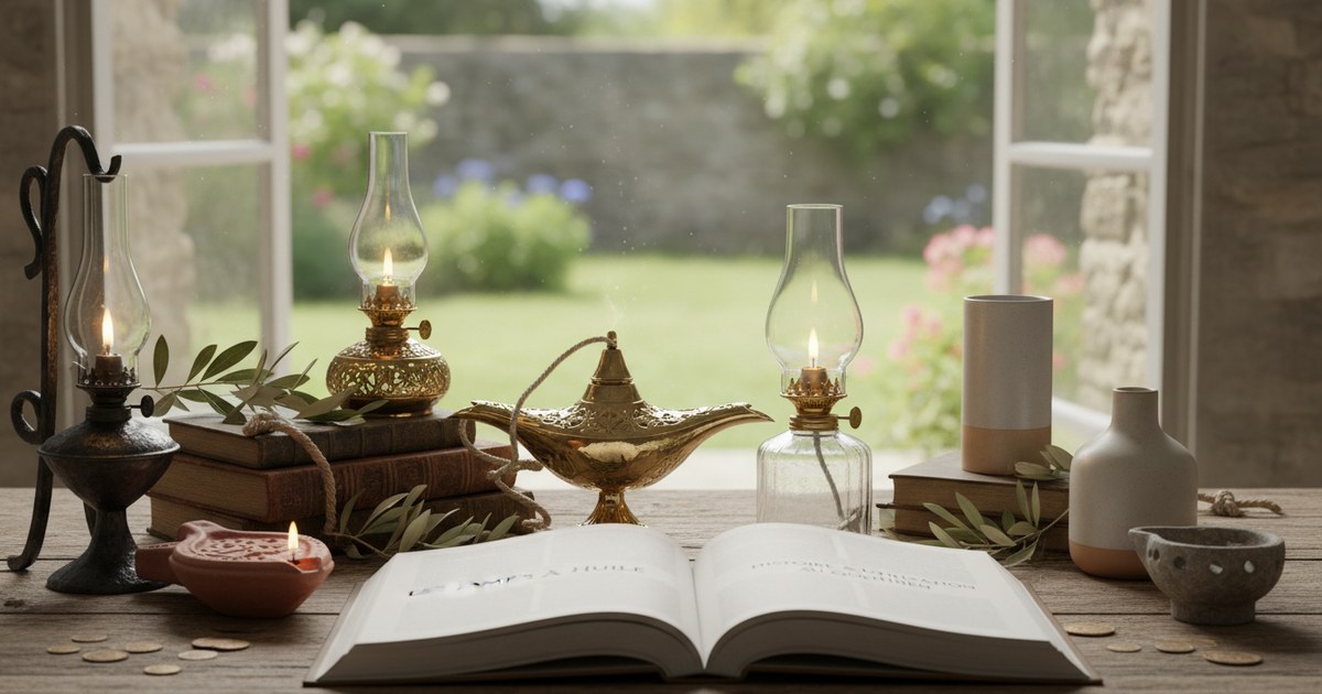 Les lampes à huile : histoire et utilisation au quotidien
